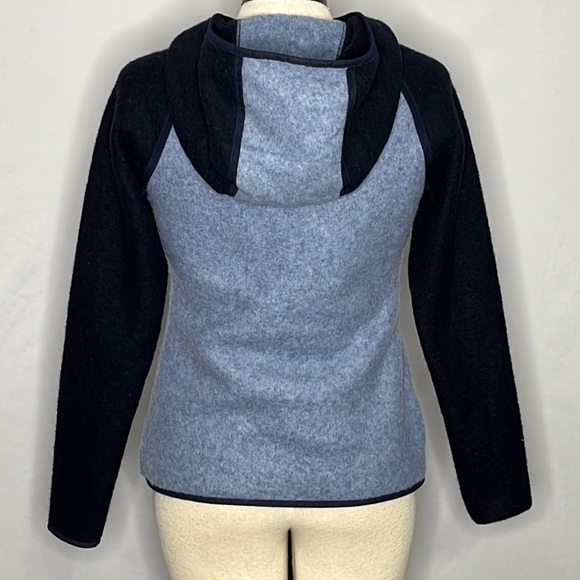 Smartwool Hudson Trail Fleece Hoodie in Storm Blue - Size XS - Picture 5 of 11